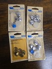 Vintage Sewing Supply Lot 19 Snaps  Fasteners  Cover Buttons  Needles  Hook Eyes