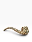 Vintage Inlay Persian Khatam Kari Tobacco Smoking Pipe Marquetry 5 5   