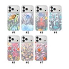 Phone Case Sea Life Printed Cover For Iphone 17 16 Pro Max Samsung S25 Ultra S24