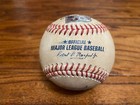 Yainer Diaz Astros Game Used Single Baseball 4 11 2025 Vs Angels Logo Hit  279