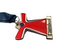 Latest Carnival Cruise Line Ship Travel Souvenir Metal Trinket On Ribbon New