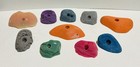 Used Climbing Holds -10 Pack Lg  Med Mini Jugs  Finger Buckets  - Vintage Holds