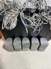 Bose Acoustimass 15 Speaker System Black Sub W  Silver Cubes  All Cables  Tested