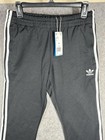 Adidas Originals Sst Track Pants Black White Stripes Cw1275 Men   s M Nwt