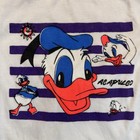 Vintage 80s Donald Duck Acapulco Outfit Shirt   Shorts White Youth Kids