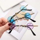 Vintage Retro Steampunk Small Round Sunglasses Men s Women Outdoor Shade Glasses