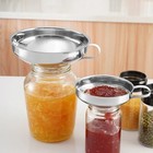 Stainless Steel Canning Funnel Set For Mason Jars     Wide Mouth Funnel