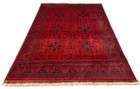 Fine Quality Hand Knotted Afghan Khal Muhammadi Wool Area Rug 7 X 5 Ft