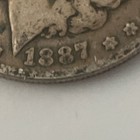 1887 Morgan Silver Dollar  1 Philadelphia Business Strike 90  Silver Km-110