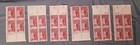1955 Us Postage Plate Block Lot  13 Total  Scott  1064  6  1065  7  Mnh