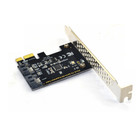 Pcie Pci Express To Sata3 0 2-port Sata Iii 6g Expansion Controller Adapter Card