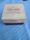 Vintage Craftsman Transit Surveyors Compass With Original Box 