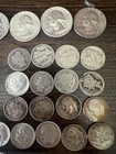 Silver Coin Lot Dollar  Half Dollar  Quarter Dollar  Dime  5 20 Fv