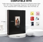 Instax Mini Photo Album Book 208 Pockets 2x3 Polaroid Photo Album  For