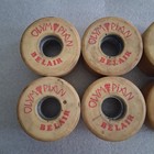 Vintage Belair Olympian Roller Skate Wheels 1970s 1980s Quad Rink Set Of 6 Rare
