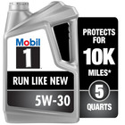 Mobil 1 Advanced Full Synthetic 5w-30 Motor Oil  5 Quart  Free Shipping  New