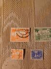 Lot Of 12 Burma Cancelled Postage Stamps Vintage Collection Vtg Sets