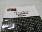 2012 Honda Generator Eu2000is Owner s Manual 31z07630 00x31-z07-6300
