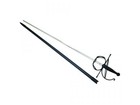 46 5  Renaissance Fencing Rapier Spiral Sword With Swept Hilt Guard