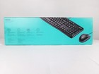 Logitech Mk120 Usb Wired Keyboard Mouse Combo Plug   Play Windows Chromeos