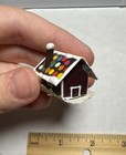 Hand Made Dollhouse Miniature Gingerbread House Decoration House 1 12 Scale