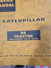 1962 Cat Caterpillar D8 Tractor Dozer Service Shop Repair Manual Book 35a1 36a1 