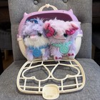 Scruff-a-luvs Little Live Pets  Twin Fantasy Scruffs Plush Toy Set With Carrier