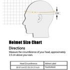  Mountain Bike Helmet For Men  Women white Bike Helmet  Adjustable Fit  58-61cm