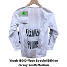 Fox Racing Youth 180 Diffuse Special Edition Jersey Youth Medium White