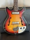 Vintage Teisco Hollow Body Electric Guitar     Sunburst     Model 315126