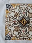 Gorgeous English Antique 6 Tile Arts   Crafts Colourful