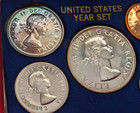 1964 Canada Silver Year Set 1c-50c All Bu 250620