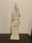 Vtg  10  Athena Parthenos Statuette Sculpture Figurine Greek Goddess