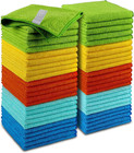 50pcs Microfiber Cleaning Cloth Towel Rag Car Polishing Detailing No-scratch    