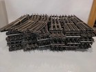 60pcs Huge Lot Of Lionel  o  Gauge Steel Train Track 10  Straights Curves