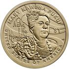 2025 P d Native American Sacagawea Dollar - Unc - 2 Coins Set Mary Kawena Pukui