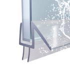 4-pack Shower Door Bottom Seal  3 8  -inch Glass  39  Length - Shower Door Sweep