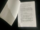 Signed  script  -    the Green Mile    By Stephen King  4 Autographs   with Coa 