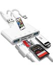 5 In 1 Memory Card Reader Usb 3 0 Otg Adapter Sd Card Reader For Iphone ipad Lot