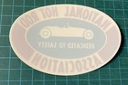 Nhra National Hot Rod Association Window Decal Sticker Vintage Look- Drag Racing