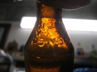 Scarce  mint  1870 s Yellow Orange Amber lyon s Powder b   P Bug Poison n y 