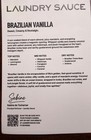 New Scent Laundry  Sauce  Brazilian  Vanilla Set Of 5 Detergent   Dryer Sheets