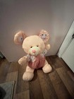 Vtg 1988 Fisher Price Puffalump Pink Puppy Dog Plush Soft 12    Clean 