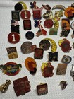 Vintage Lot Of Collectable Pins And Buttons 1980s-2000s