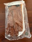 New Hestra Wakayama Gloves Unisex Cork brown Leather Size 10 X-large