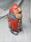 Budman 1975 1st Edition  cs1   hollow Head  Beer Stein Made In Brazil Ceramart