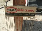Texaco Hose Clamp Sales Display - Made Of All Metal - Used Condition
