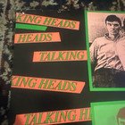 Talking Heads 77 Original  tour Blank  Poster From First U s  22 X14 Ex Rare   