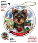 Assorted Yorkshire Terrier Yorkie Howliday Dog Christmas Ornament Decoration
