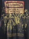 Vintage 2012 The Walking Dead T Shirt Large L Amc We Are All Infected Zombie Tee